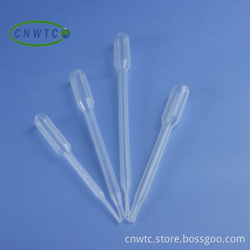 1ml, 2ml, 3ml Plastic Pasteur Pipettes: Micro Pipette Transfers for Precise Liquid Handling